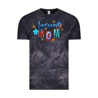 Cloud Black American mom Mother's Day Vintage Tee - FaDigitalArtStudio