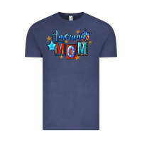 Vintage Denim American mom Mother's Day Vintage Tee - FaDigitalArtStudio