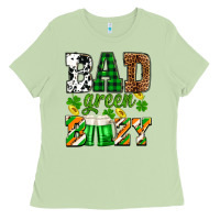 Matcha St. Patrick's Bad green boozy Ladies Tee - OliviaCreatesArt