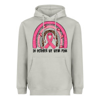 Moon Dust in october we wear pink rainbow Heavyweight Hoodie - JahusDesignShop