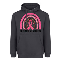 Smoke in october we wear pink rainbow Heavyweight Hoodie - JahusDesignShop