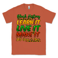 Copper Black history learn it live it make it 365 days Classic Tee - HowdyJamesFarm