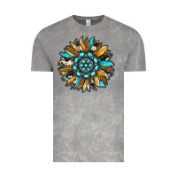 Cloud Rock gemstone sunflower Vintage Tee - RanaPortraitStore