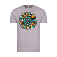 Vintage Zinc gemstone sunflower Vintage Tee - RanaPortraitStore