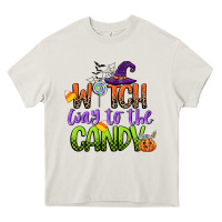 Cream witch way to the candy Heavy Core Tee - CowGirlArtShop