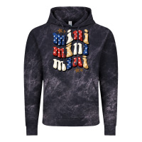 Cloud Black american mini Vintage Hoodie - BundleAndBundleShop