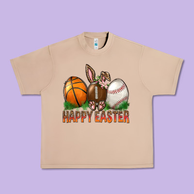 Happy Easter Sports Urban Heavy Tee Designed By Bundleandbundleshop