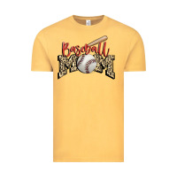 Vintage Mustard baseball mom Vintage Tee - FaDigitalArtStudio