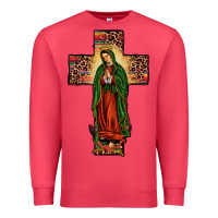 Cardinal our lady of guadalupe cros Premium Sweatshirt - JahusDesignShop