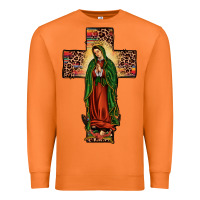 Carrot our lady of guadalupe cros Premium Sweatshirt - JahusDesignShop