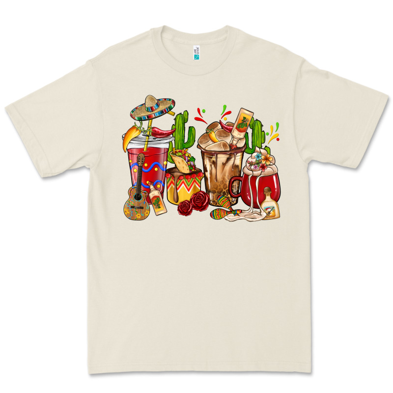 Cino De Mayo Coffee Cups Mexico Premium Tee by HowdyJamesFarm | Teevron