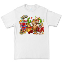 White Cino De Mayo coffee cups Mexico Premium Tee - HowdyJamesFarm