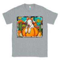 Heather Grey autumn sheep in a pumpkin Classic Tee - Jasminsmagicworld