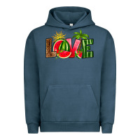 Pigment Midnight Navy love watermelon Urban Hoodie - RanaPortraitStore