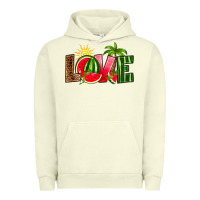 Pigment Pistachio love watermelon Urban Hoodie - RanaPortraitStore