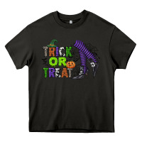 Asphalt trick or treat Heavy Core Tee - CowGirlArtShop