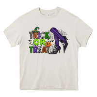 Cream trick or treat Heavy Core Tee - CowGirlArtShop