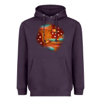 Plum fall patch Heavyweight Hoodie - JahusDesignShop