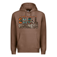 Chestnut minding my own small business Premium Hoodie - RacoonDesign