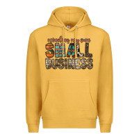Mustard minding my own small business Premium Hoodie - RacoonDesign