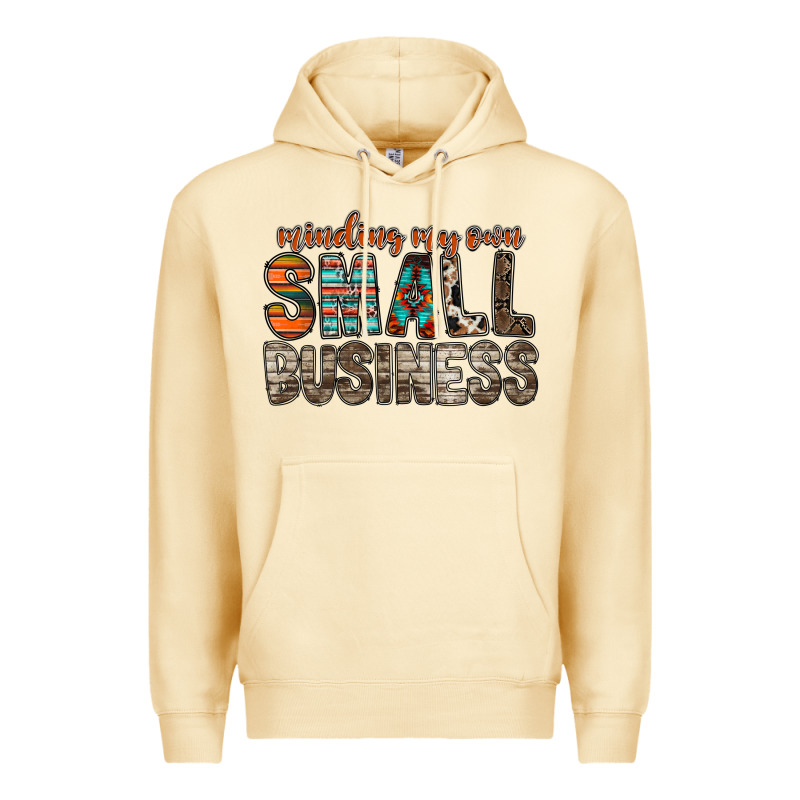 Minding My Own Small Business Premium Hoodie by RacoonDesign | Teevron
