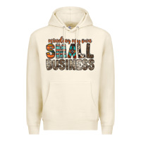 Tofu minding my own small business Premium Hoodie - RacoonDesign