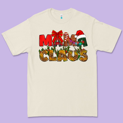 Mama Claus Mother's Day Premium Tee Designed By Howdyjamesfarm