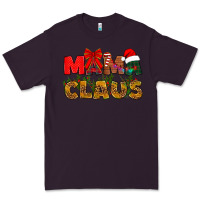 Plum Mama claus mother's day Premium Tee - HowdyJamesFarm