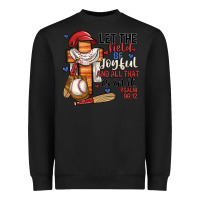 Black let the field be joyful and all that is in it Heavyweight Sweatshirt - JahusDesignShop