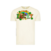 Vintage Arctic lucky gnome St. Patricks Day Vintage Tee - FaDigitalArtStudio