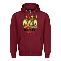 Burgundy holy guacamole its fiesta time Zipper Hoodie - JahusDesignShop