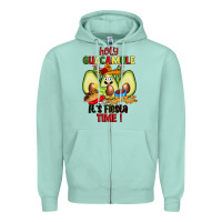 Seafoam holy guacamole its fiesta time Zipper Hoodie - JahusDesignShop