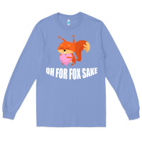 Colony Blue Oh, For Fox Sake Long Sleeve Tee - Bettercallsaul