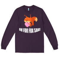 Plum Oh, For Fox Sake Long Sleeve Tee - Bettercallsaul