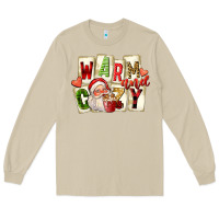 Mushroom warm and cozy santa Long Sleeve Tee - FaDigitalArtStudio
