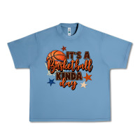 Pebble Blue it's a basketball kinda day Urban Heavy Tee - FaDigitalArtStudio