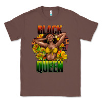 Chestnut Black queen afro Classic Tee - HowdyJamesFarm