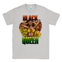 Moon Dust Black queen afro Classic Tee - HowdyJamesFarm