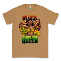 Toasted Coconut Black queen afro Classic Tee - HowdyJamesFarm