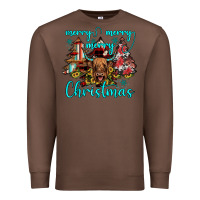 Chestnut merry christmas Premium Sweatshirt - JahusDesignShop