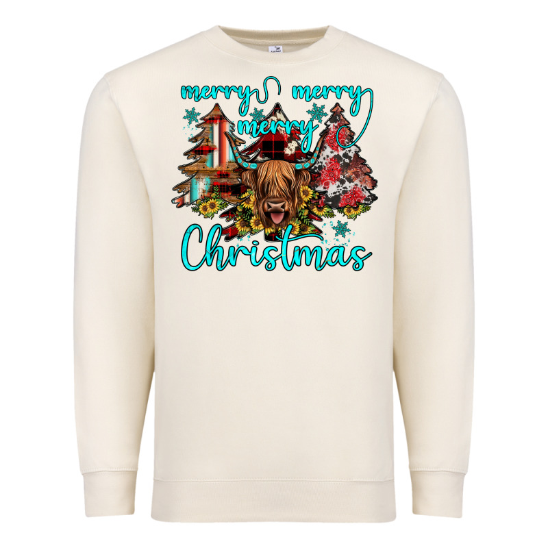 Merry Christmas Premium Sweatshirt by JahusDesignShop | Teevron