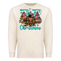 Sandshell merry christmas Premium Sweatshirt - JahusDesignShop