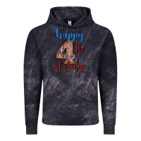 Cloud Black happy 4th of july Vintage Hoodie - BundleAndBundleShop