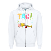 White dear parents tag youare it teacher Zipper Hoodie - JahusDesignShop