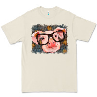 Bone Fall Autumn Pig Premium Tee - RanaPortraitStore