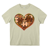Mossy melanin skin tone heart black history Heavy Core Tee - CowGirlArtShop