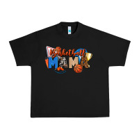 Black basketball mama Urban Heavy Tee - FaDigitalArtStudio