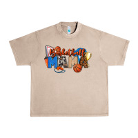 French Oak basketball mama Urban Heavy Tee - FaDigitalArtStudio