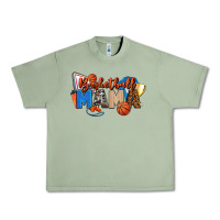 Oil Green basketball mama Urban Heavy Tee - FaDigitalArtStudio