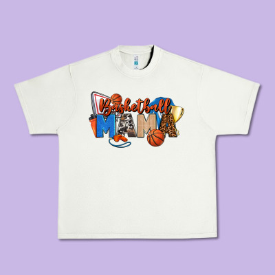 Basketball Mama Urban Heavy Tee Designed By Fadigitalartstudio